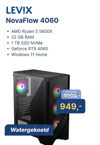 Levix Computershop LEV!X NovaFlow 4060 aanbieding