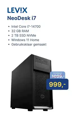 Levix Computershop LEV!X NeoDesk i7 aanbieding