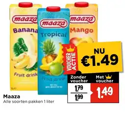 Vomar Voordeelmarkt Maaza aanbieding