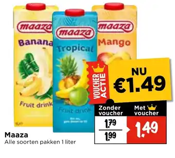 Vomar Voordeelmarkt Maaza aanbieding
