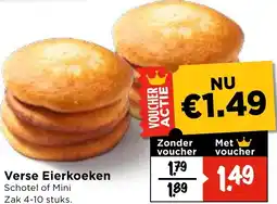 Vomar Voordeelmarkt Verse Eierkoeken aanbieding