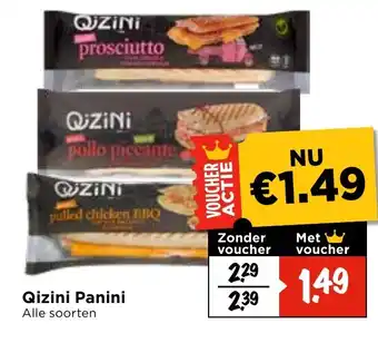 Vomar Voordeelmarkt QZINI prosciutto aanbieding
