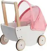 Bol.com Howa - Houten Poppenwagen - Cosy Cactus - Met opvouwbare kap aanbieding