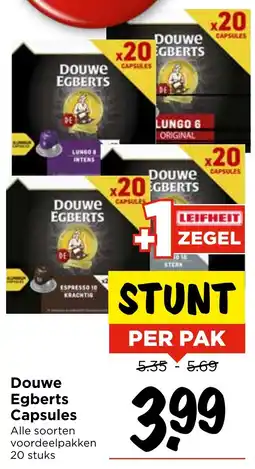 Vomar Voordeelmarkt Douwe Egberts Capsules aanbieding