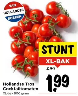 Vomar Voordeelmarkt Hollandse Tros Cocktailtomaten aanbieding