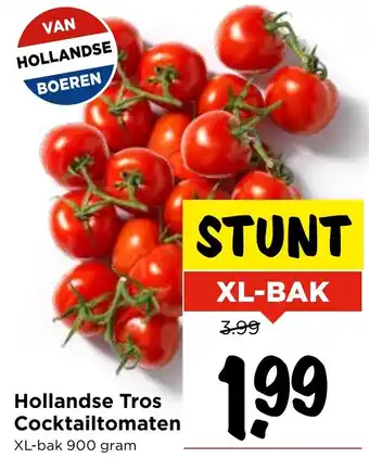 Vomar Voordeelmarkt Hollandse Tros Cocktailtomaten aanbieding