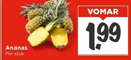 Vomar Voordeelmarkt Ananas aanbieding