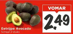 Vomar Voordeelmarkt Eetrijpe Avocado aanbieding