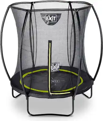 Bol.com EXIT Silhouette trampoline ø427cm - groen aanbieding