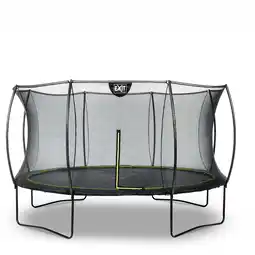 Bol.com EXIT Silhouette trampoline ø366cm - groen aanbieding