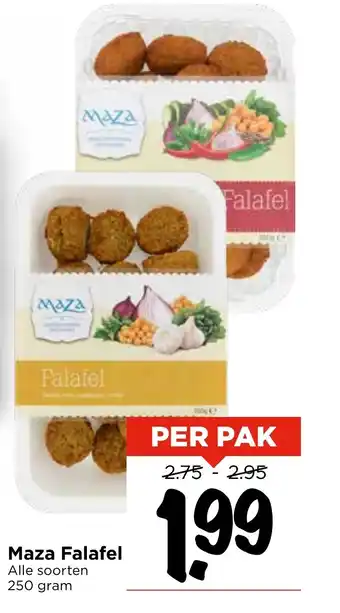 Vomar Voordeelmarkt Maza Falafel aanbieding