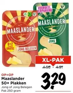 Vomar Voordeelmarkt Maaslander 50+ Plakken aanbieding