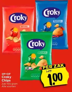 Vomar Voordeelmarkt Croky Chips aanbieding