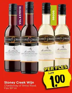 Vomar Voordeelmarkt Stoney Creek Wijn aanbieding