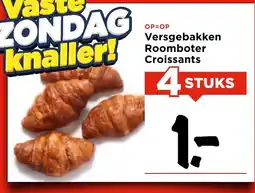 Vomar Voordeelmarkt Versgebakken Roomboter Croissants aanbieding