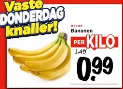 Vomar Voordeelmarkt Bananen aanbieding