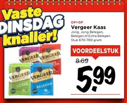 Vomar Voordeelmarkt Vergeer Kaas aanbieding