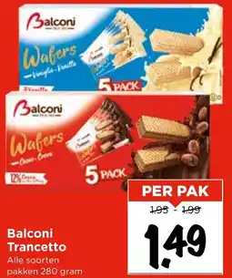 Vomar Voordeelmarkt Balconi Trancetto aanbieding