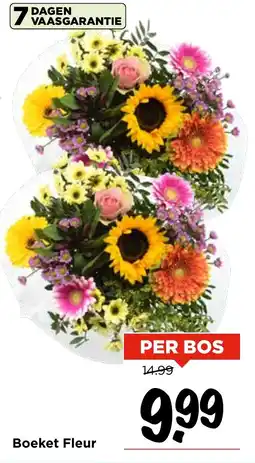 Vomar Voordeelmarkt Boeket Fleur aanbieding