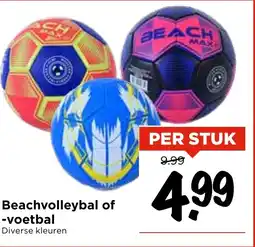 Vomar Voordeelmarkt Beachvolleybal of voetbal aanbieding