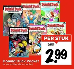 Vomar Voordeelmarkt Donald Duck Pocket aanbieding