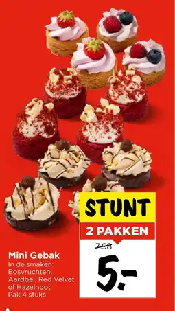 Vomar Voordeelmarkt Mini Gebak aanbieding