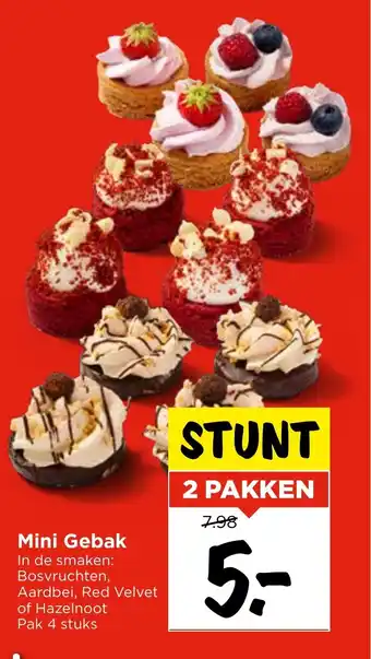 Vomar Voordeelmarkt Mini Gebak aanbieding