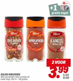 Dekamarkt Silvo kruiden aanbieding