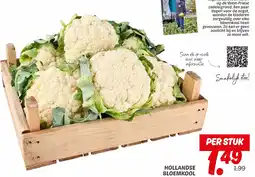 Dekamarkt Hollandse bloemkool aanbieding