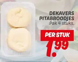 Dekamarkt Dekavers pitabroodjes aanbieding