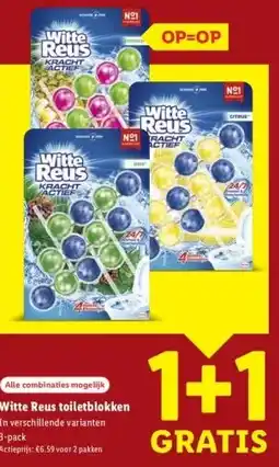 Lidl Witte Reus toiletblokken aanbieding