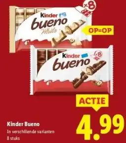 Lidl Kinder Bueno aanbieding