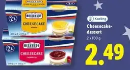 Lidl Cheesecake- dessert aanbieding