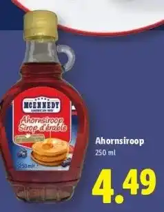 Lidl Ahornsiroop aanbieding