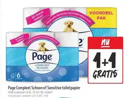 Jumbo Page Compleet Schoon of Sensitive toiletpapier aanbieding