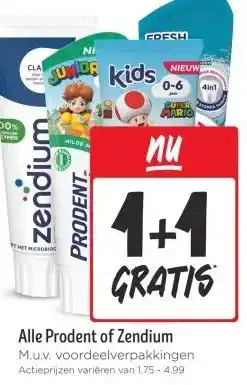 Jumbo Alle Prodent of Zendium aanbieding