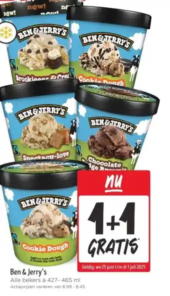 Jumbo Ben & Jerry's aanbieding