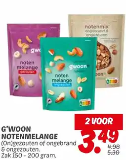 Dekamarkt Gwoon notenmelange aanbieding