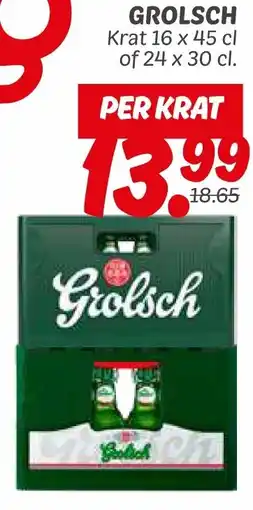 Dekamarkt Grolsch aanbieding