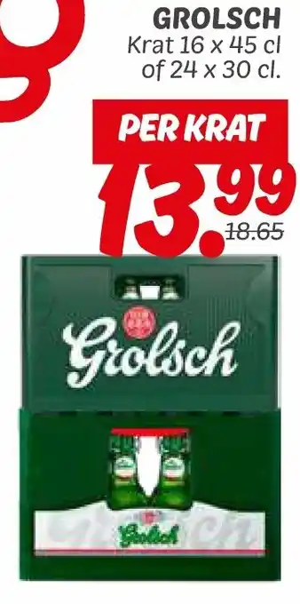 Dekamarkt Grolsch aanbieding