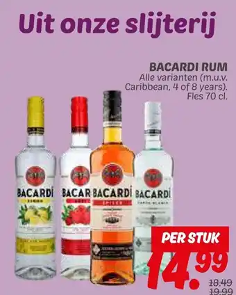 Dekamarkt BACARDI Rum aanbieding