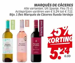 Dekamarkt Marqués de cáceres aanbieding