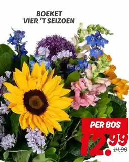 Dekamarkt Boeket vier 't seizoen aanbieding