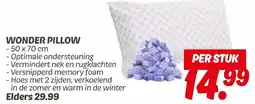 Dekamarkt Wonder pillow aanbieding