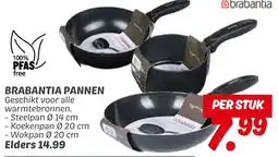 Dekamarkt Brabantia pannen aanbieding