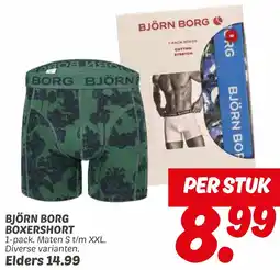 Dekamarkt Björn borg boxershort aanbieding