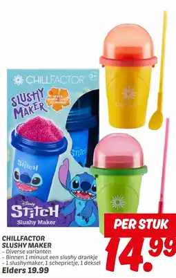 Dekamarkt Chillfactor slushy maker aanbieding