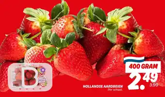 Dekamarkt Hollandse aardbeien aanbieding
