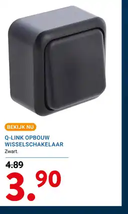 Kluswijs Q link opbouw wisselschakelaar aanbieding