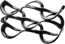 Amazon Guzzini - Icons, Cuvée Wine Rack, 32.4 x 16 x 18.2 cm, Black aanbieding